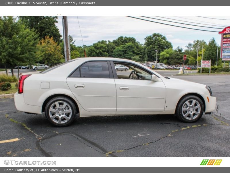 White Diamond / Cashmere 2006 Cadillac CTS Sedan