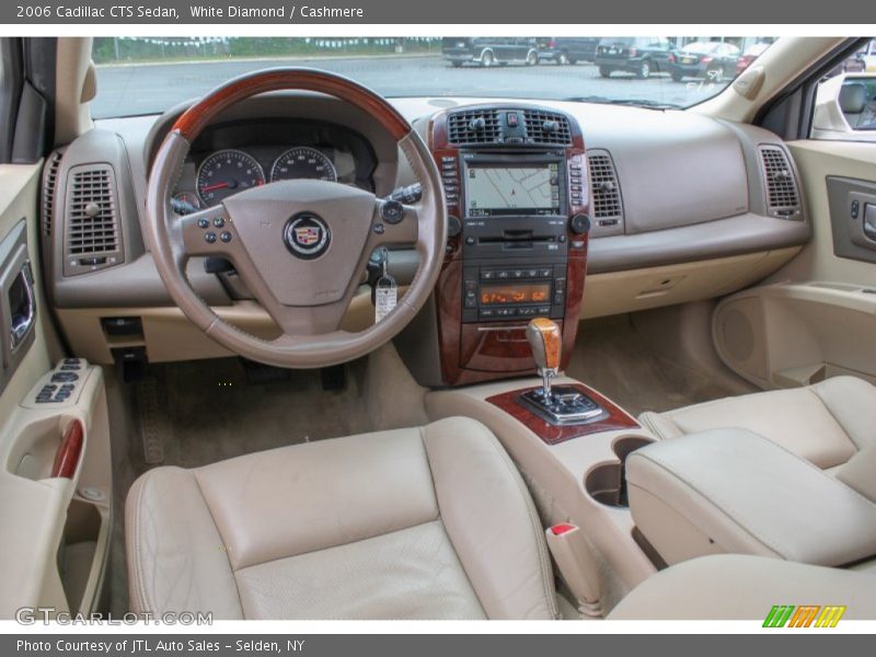 White Diamond / Cashmere 2006 Cadillac CTS Sedan