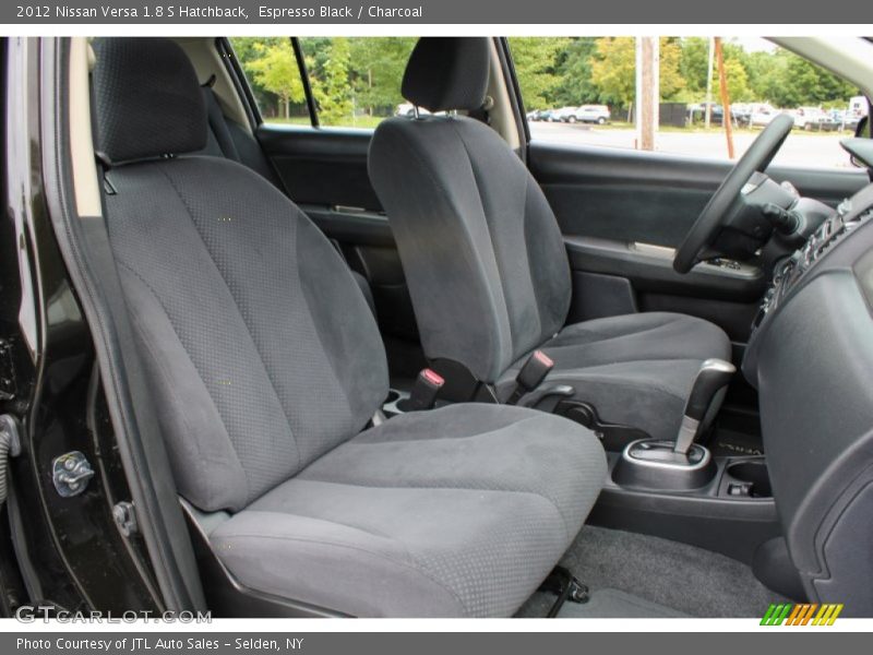Front Seat of 2012 Versa 1.8 S Hatchback