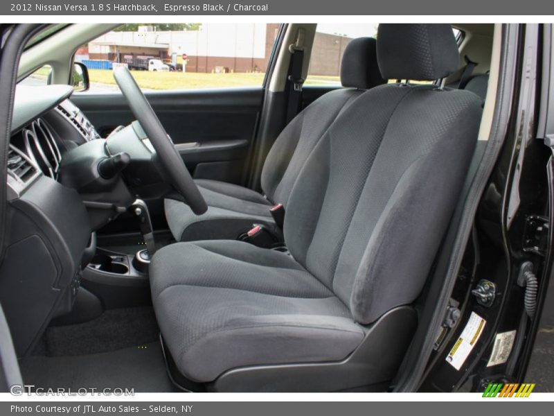 Front Seat of 2012 Versa 1.8 S Hatchback