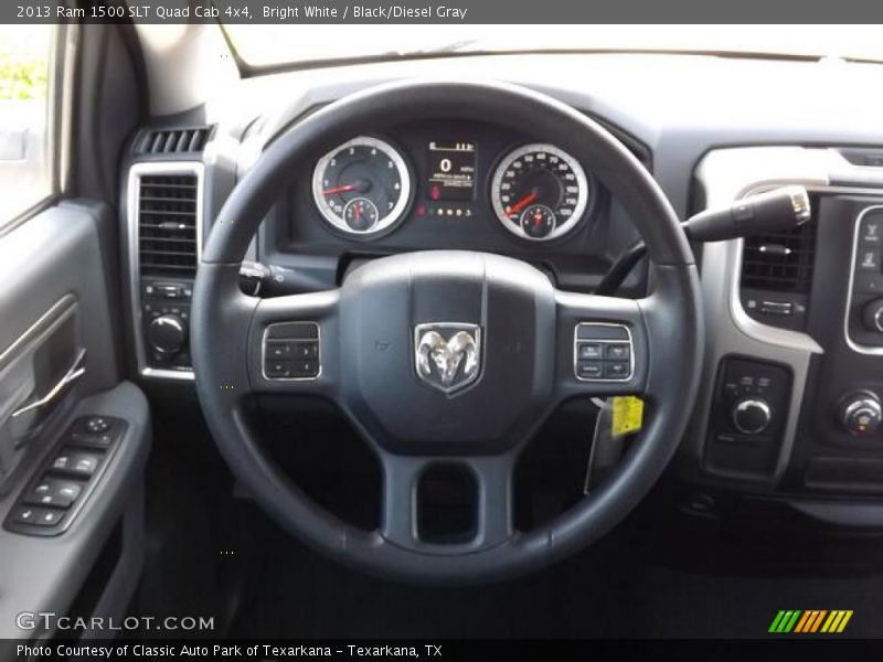  2013 1500 SLT Quad Cab 4x4 Steering Wheel