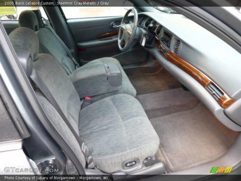 Steelmist Gray Metallic / Gray 2005 Buick LeSabre Custom