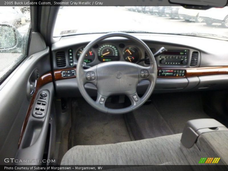 Steelmist Gray Metallic / Gray 2005 Buick LeSabre Custom