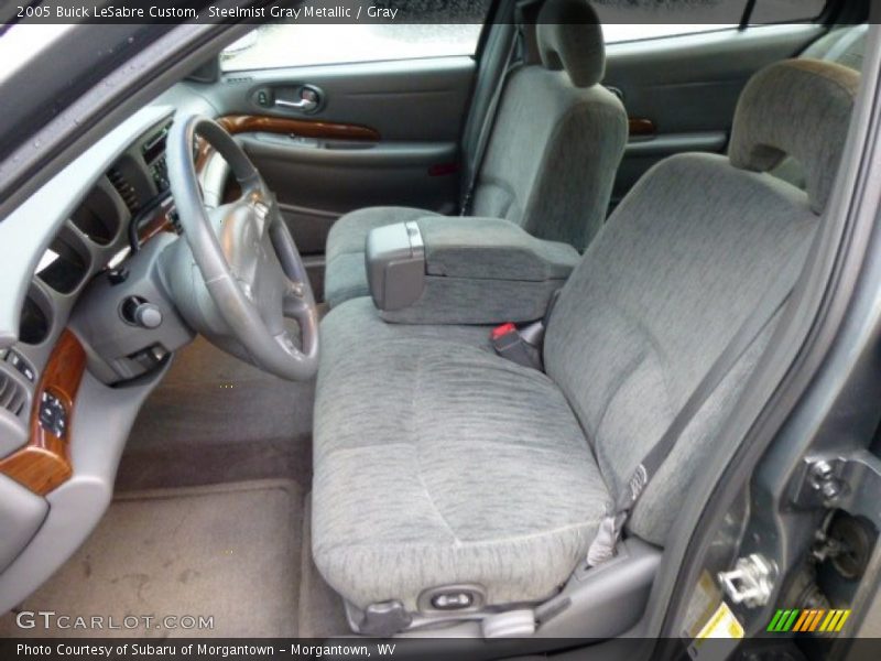 Steelmist Gray Metallic / Gray 2005 Buick LeSabre Custom