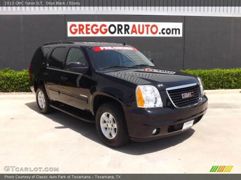 Onyx Black / Ebony 2013 GMC Yukon SLT