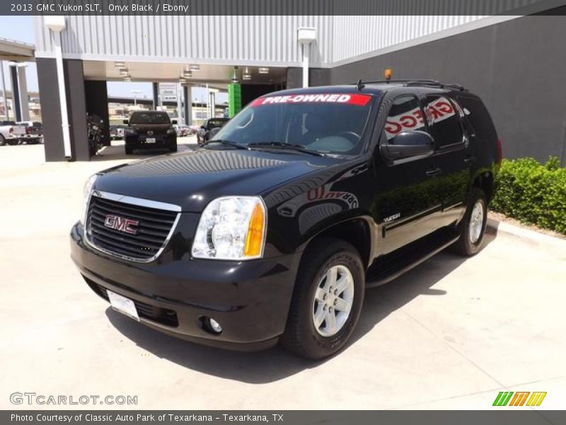 Onyx Black / Ebony 2013 GMC Yukon SLT