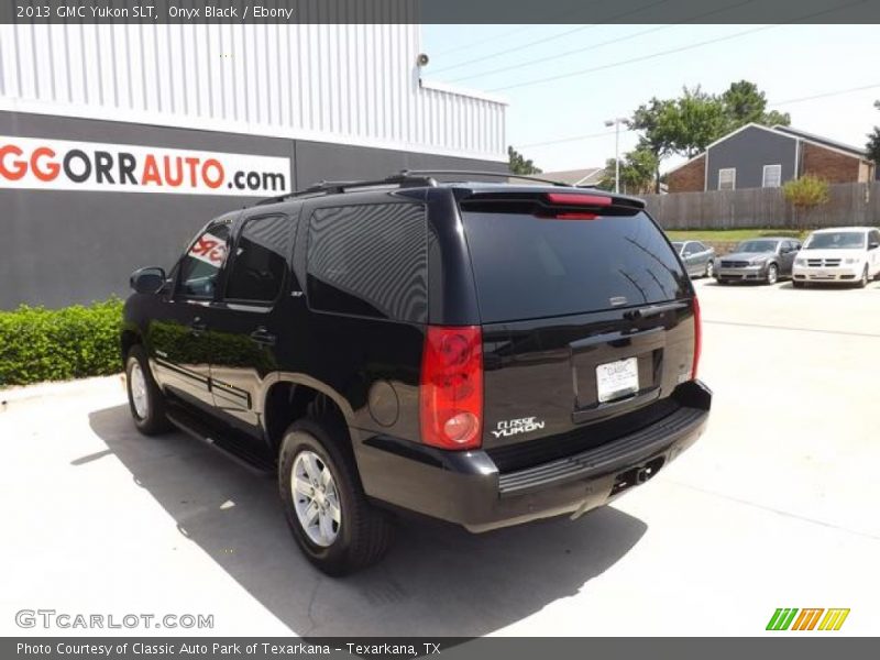 Onyx Black / Ebony 2013 GMC Yukon SLT