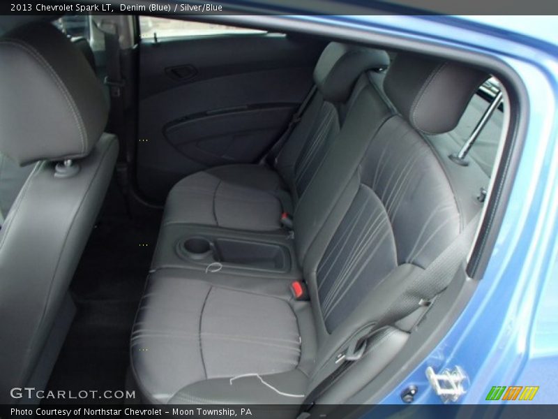 Denim (Blue) / Silver/Blue 2013 Chevrolet Spark LT