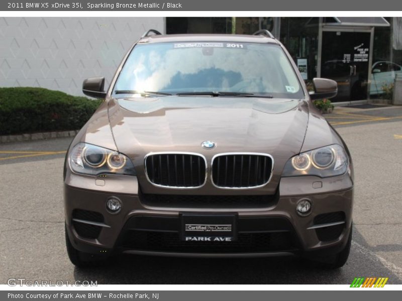 Sparkling Bronze Metallic / Black 2011 BMW X5 xDrive 35i
