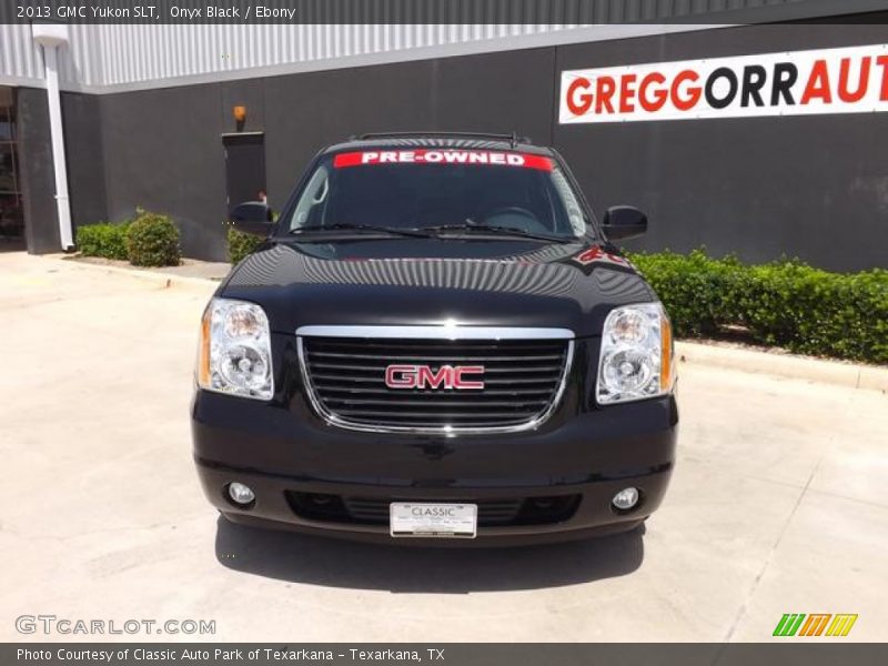 Onyx Black / Ebony 2013 GMC Yukon SLT