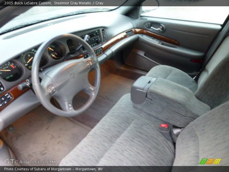 Steelmist Gray Metallic / Gray 2005 Buick LeSabre Custom