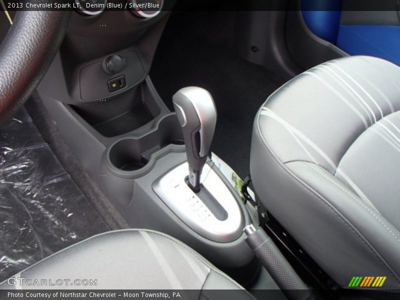 Denim (Blue) / Silver/Blue 2013 Chevrolet Spark LT