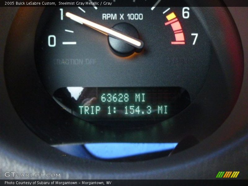 Steelmist Gray Metallic / Gray 2005 Buick LeSabre Custom