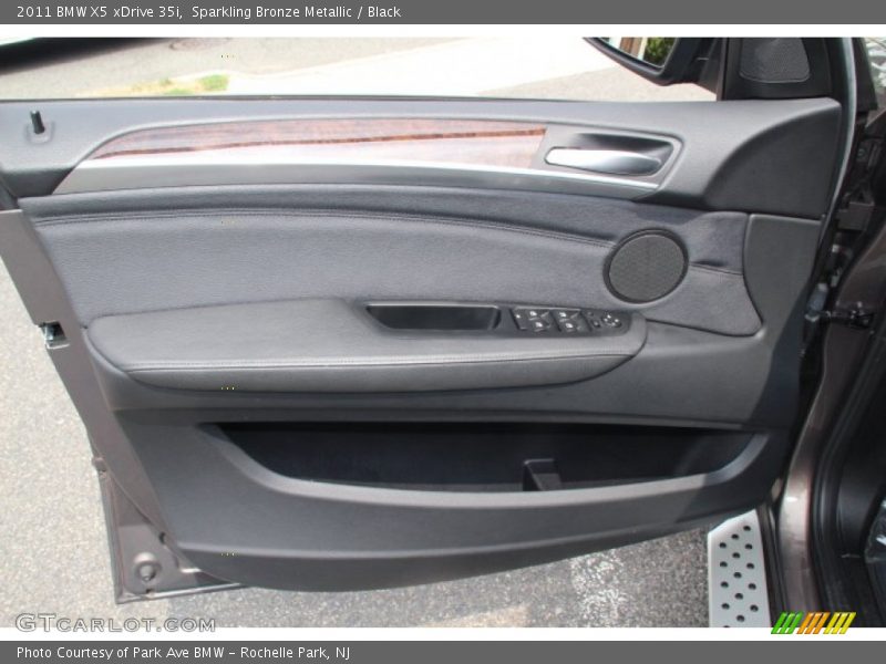 Sparkling Bronze Metallic / Black 2011 BMW X5 xDrive 35i