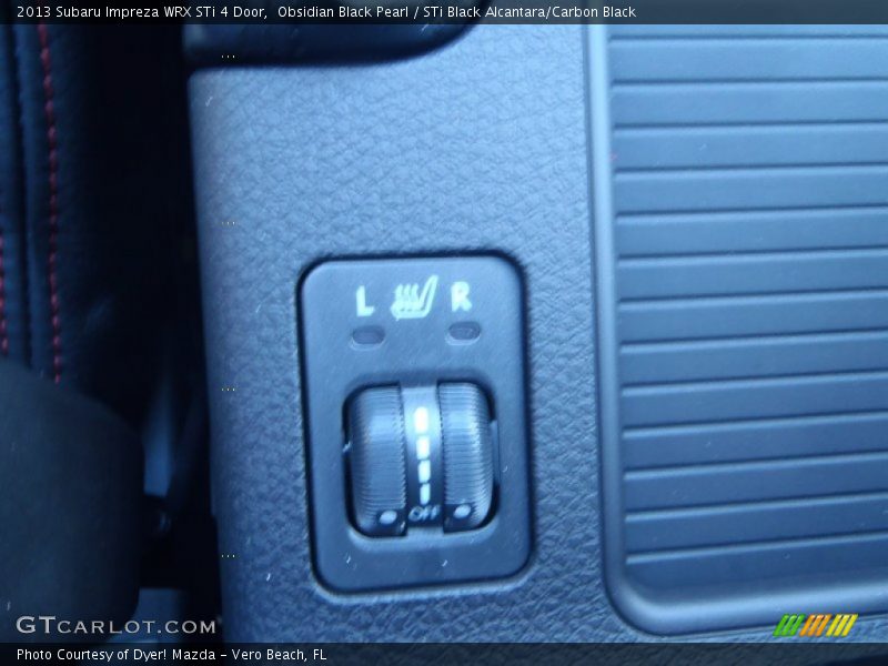 Obsidian Black Pearl / STi Black Alcantara/Carbon Black 2013 Subaru Impreza WRX STi 4 Door