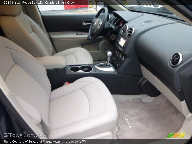 Graphite Blue / Gray 2013 Nissan Rogue SL AWD