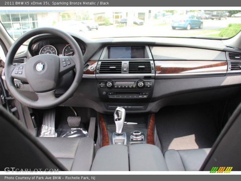 Sparkling Bronze Metallic / Black 2011 BMW X5 xDrive 35i