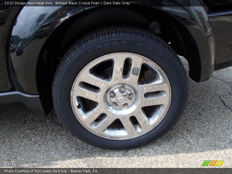Brilliant Black Crystal Pearl / Dark Slate Gray 2010 Dodge Nitro Heat 4x4
