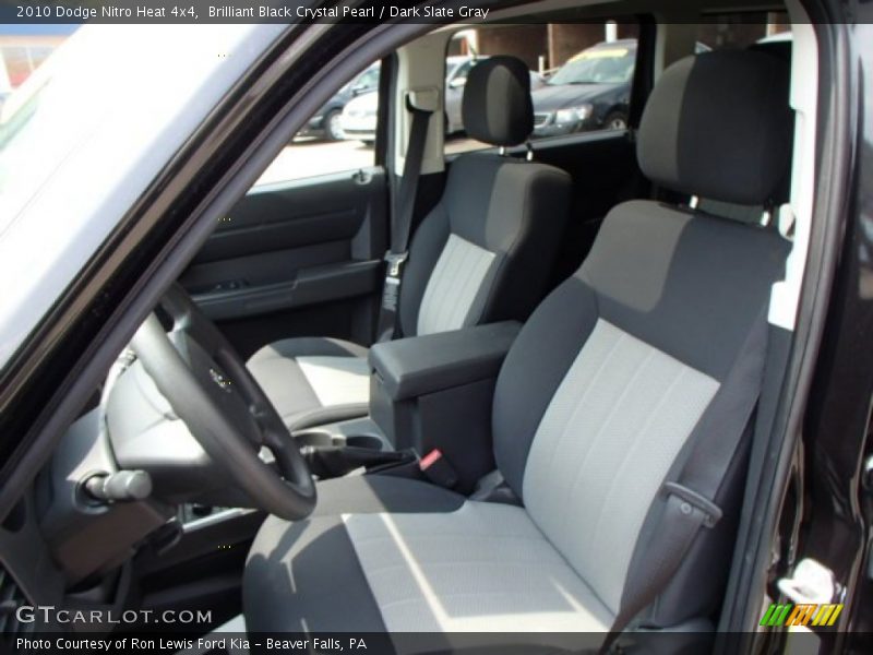 Brilliant Black Crystal Pearl / Dark Slate Gray 2010 Dodge Nitro Heat 4x4