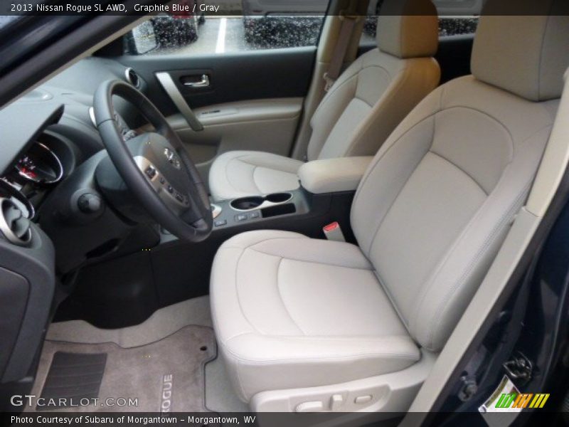 Graphite Blue / Gray 2013 Nissan Rogue SL AWD