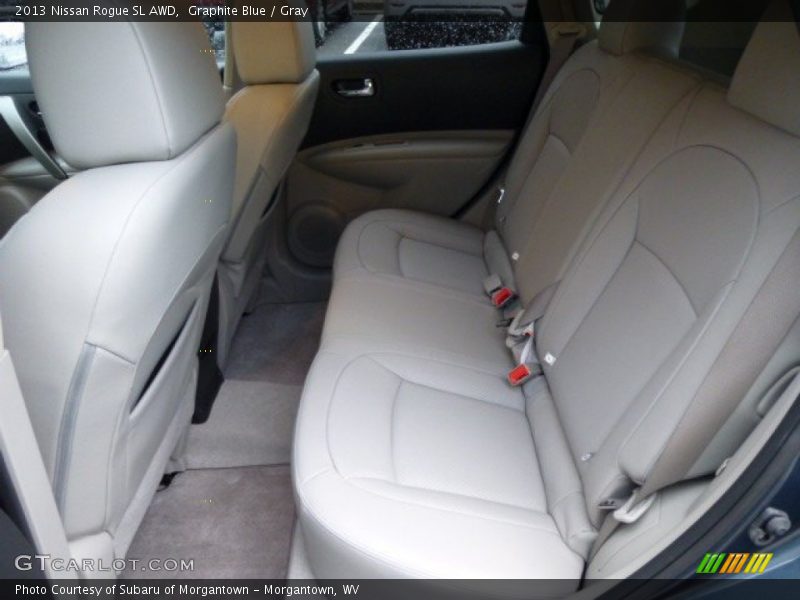 Graphite Blue / Gray 2013 Nissan Rogue SL AWD