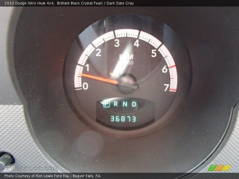 Brilliant Black Crystal Pearl / Dark Slate Gray 2010 Dodge Nitro Heat 4x4