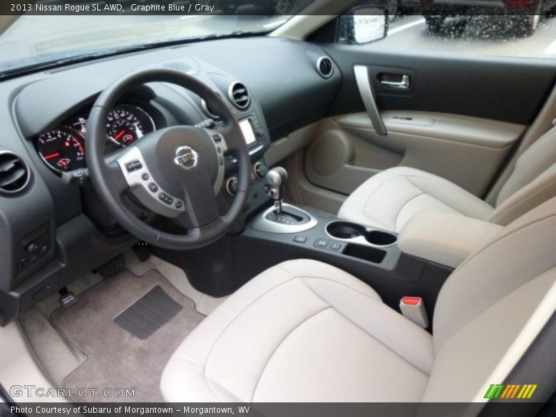 Graphite Blue / Gray 2013 Nissan Rogue SL AWD