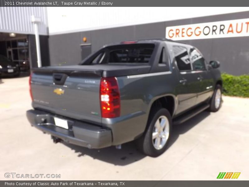 Taupe Gray Metallic / Ebony 2011 Chevrolet Avalanche LT