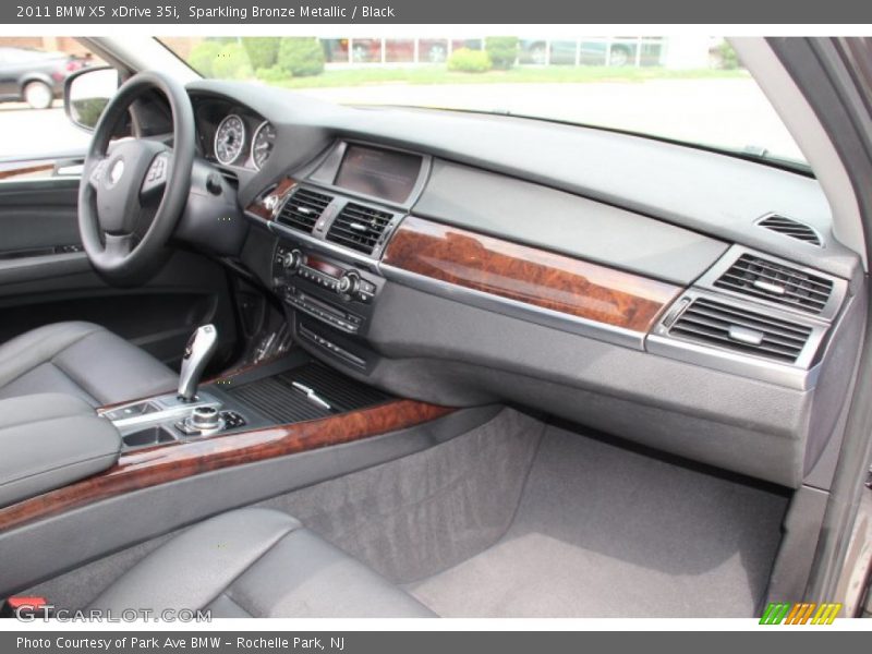 Sparkling Bronze Metallic / Black 2011 BMW X5 xDrive 35i