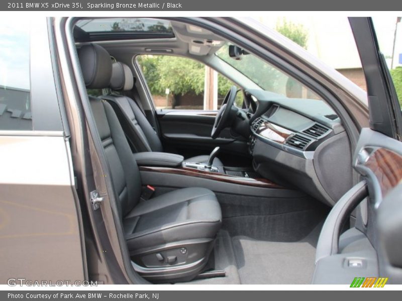 Sparkling Bronze Metallic / Black 2011 BMW X5 xDrive 35i