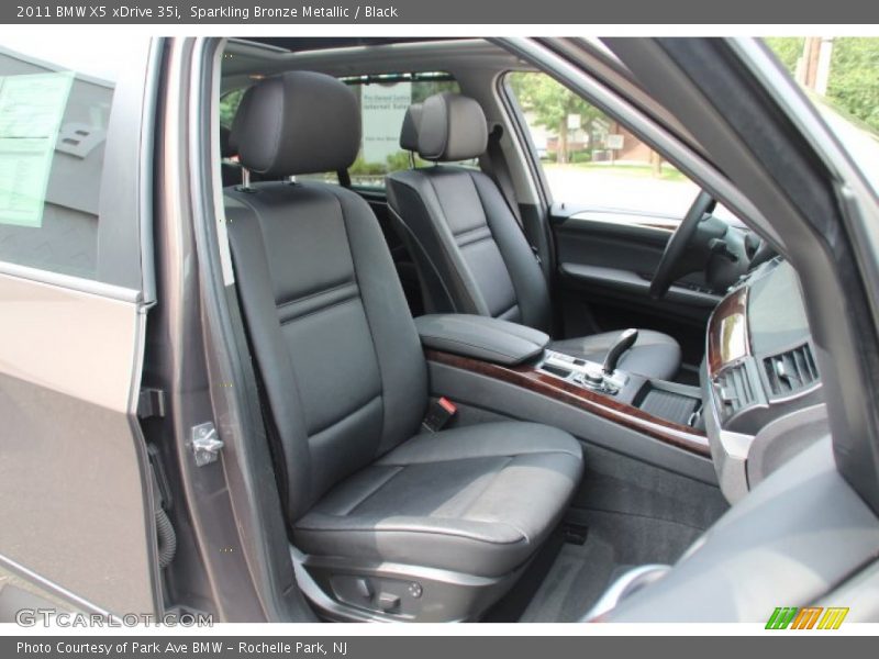 Sparkling Bronze Metallic / Black 2011 BMW X5 xDrive 35i