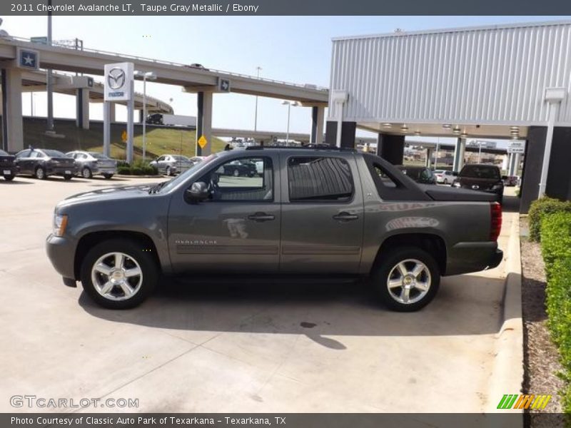 Taupe Gray Metallic / Ebony 2011 Chevrolet Avalanche LT