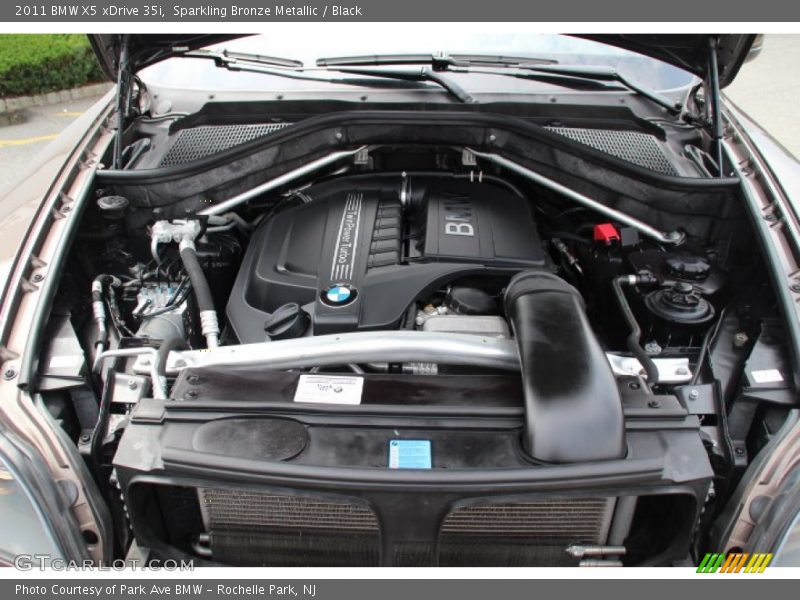 Sparkling Bronze Metallic / Black 2011 BMW X5 xDrive 35i