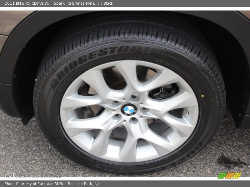 Sparkling Bronze Metallic / Black 2011 BMW X5 xDrive 35i