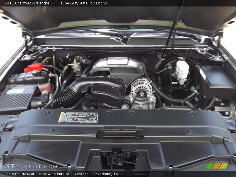 Taupe Gray Metallic / Ebony 2011 Chevrolet Avalanche LT