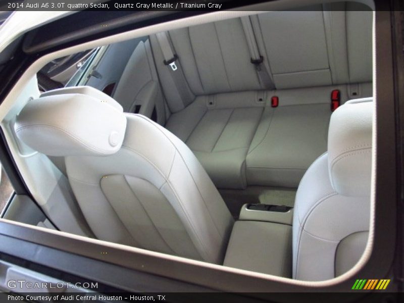 Quartz Gray Metallic / Titanium Gray 2014 Audi A6 3.0T quattro Sedan