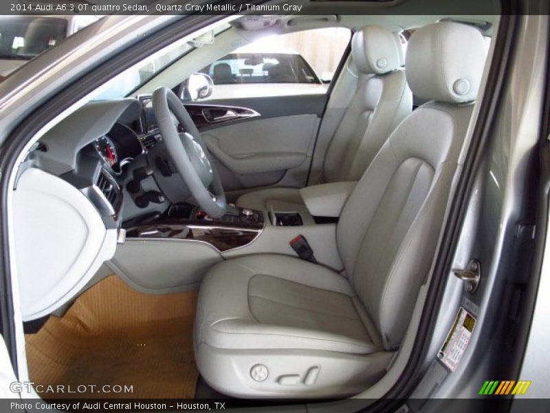  2014 A6 3.0T quattro Sedan Titanium Gray Interior