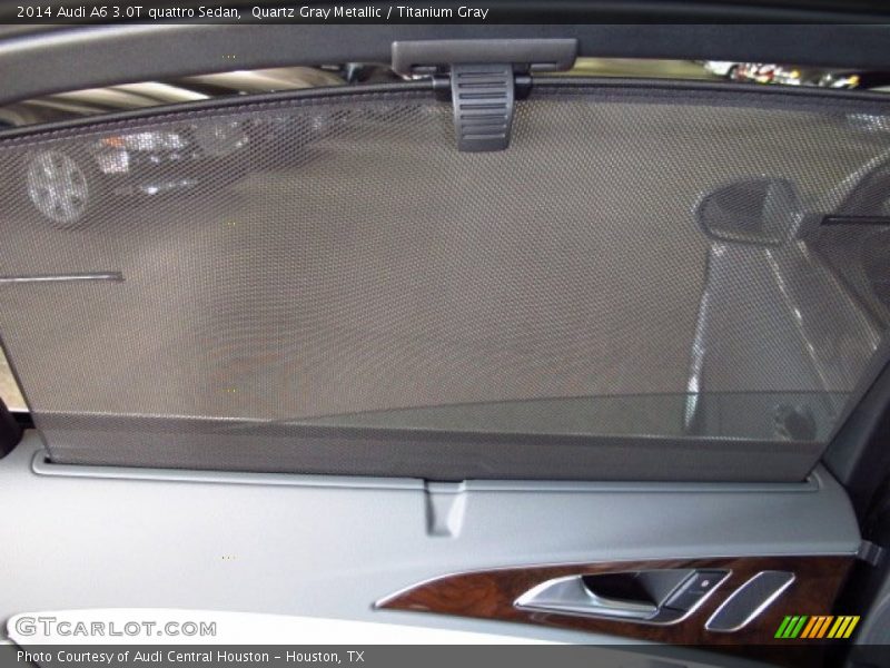 Quartz Gray Metallic / Titanium Gray 2014 Audi A6 3.0T quattro Sedan