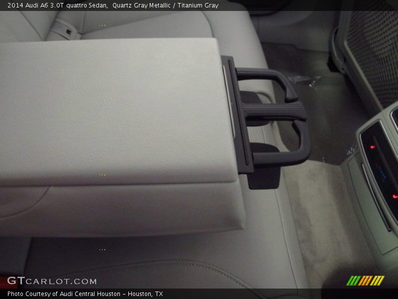 Quartz Gray Metallic / Titanium Gray 2014 Audi A6 3.0T quattro Sedan