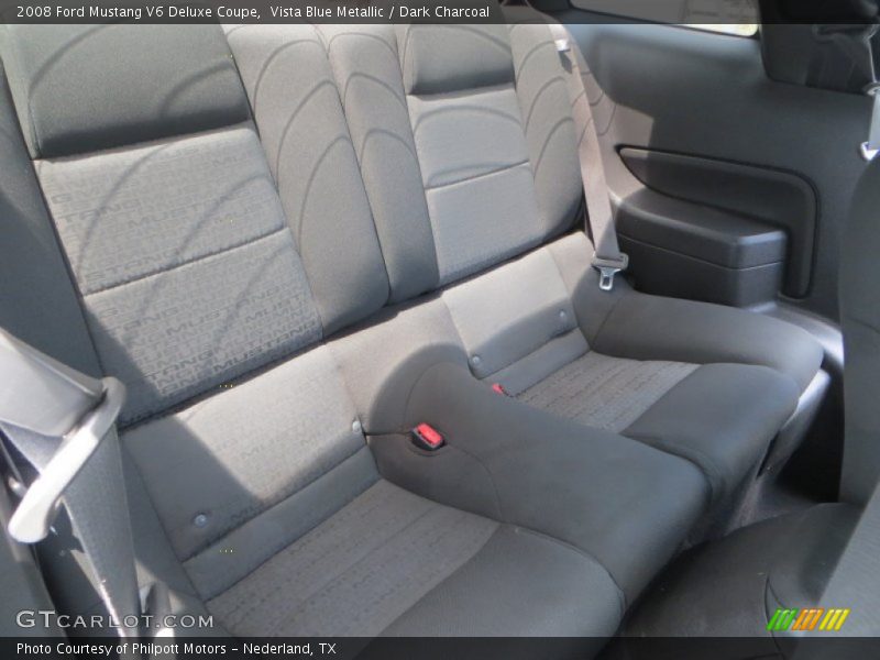 Vista Blue Metallic / Dark Charcoal 2008 Ford Mustang V6 Deluxe Coupe