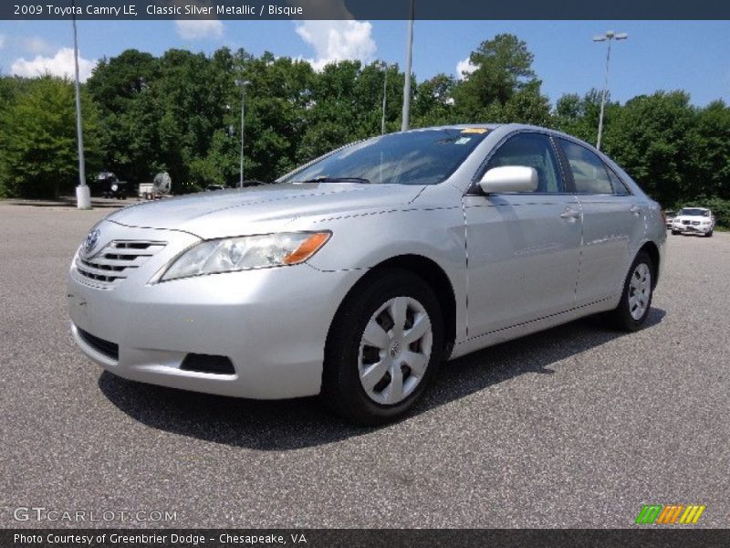 Classic Silver Metallic / Bisque 2009 Toyota Camry LE