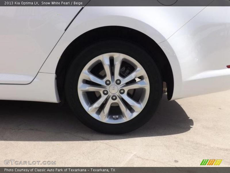 Snow White Pearl / Beige 2013 Kia Optima LX