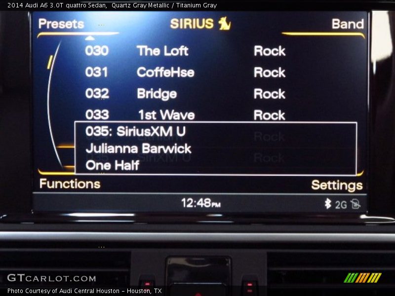 Quartz Gray Metallic / Titanium Gray 2014 Audi A6 3.0T quattro Sedan