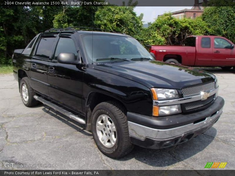 Black / Dark Charcoal 2004 Chevrolet Avalanche 1500 4x4