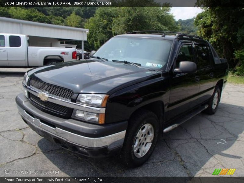 Black / Dark Charcoal 2004 Chevrolet Avalanche 1500 4x4