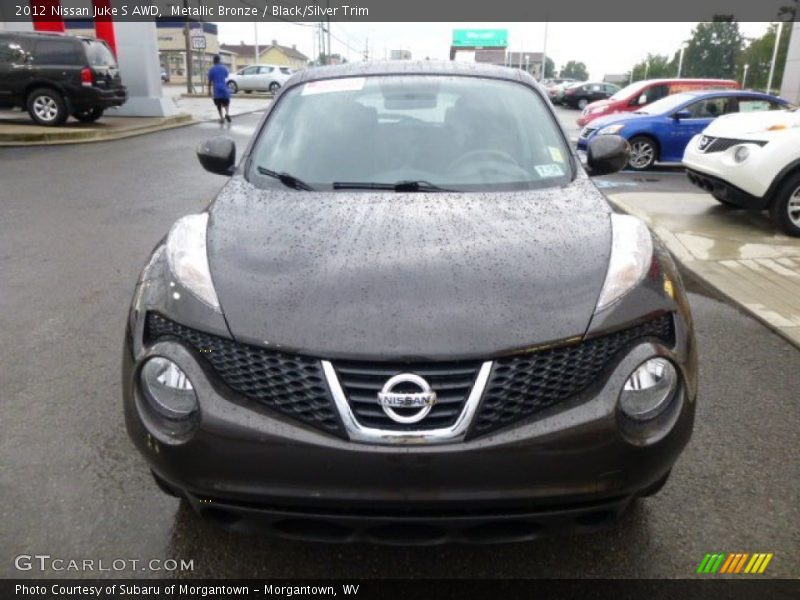 Metallic Bronze / Black/Silver Trim 2012 Nissan Juke S AWD