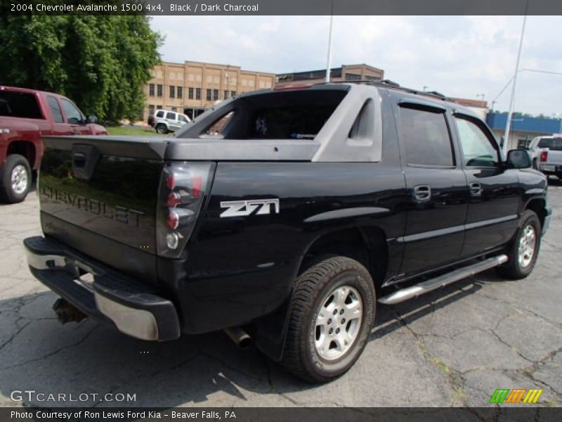 Black / Dark Charcoal 2004 Chevrolet Avalanche 1500 4x4