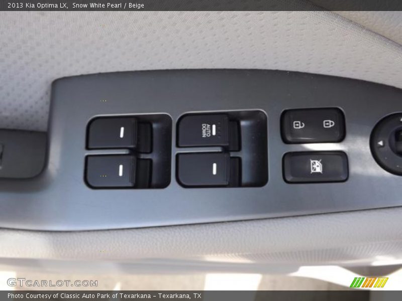 Snow White Pearl / Beige 2013 Kia Optima LX