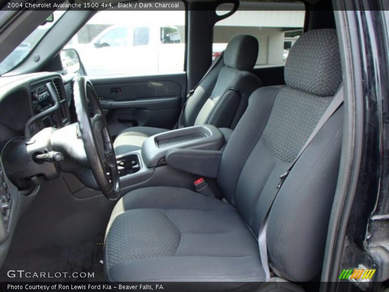 Black / Dark Charcoal 2004 Chevrolet Avalanche 1500 4x4