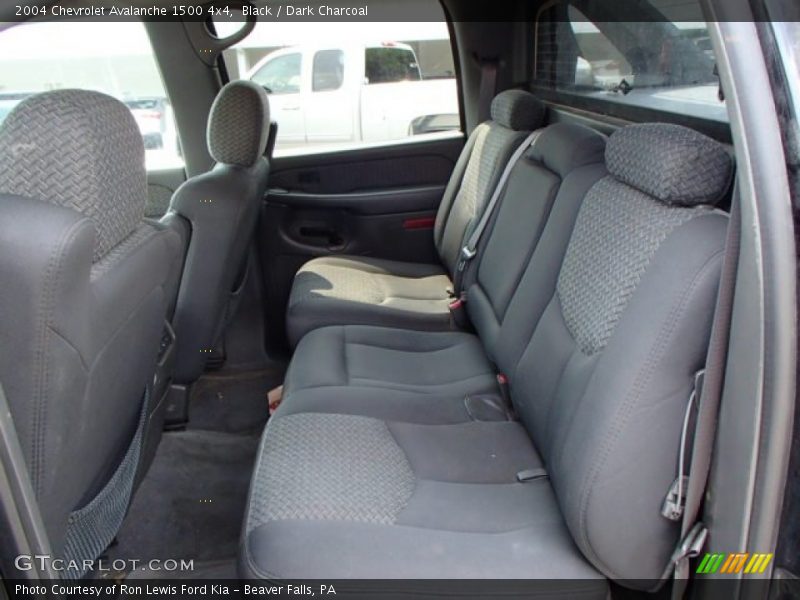Black / Dark Charcoal 2004 Chevrolet Avalanche 1500 4x4